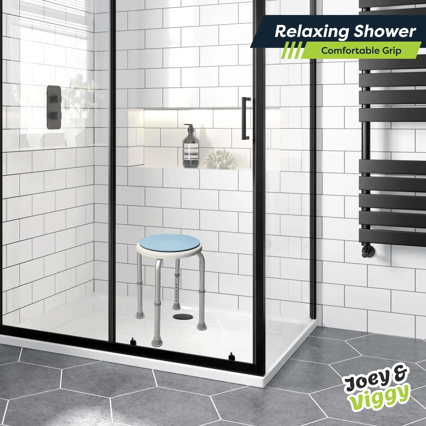 Elderly Essentials 360 Degree Rotating Shower Stool EldyCare