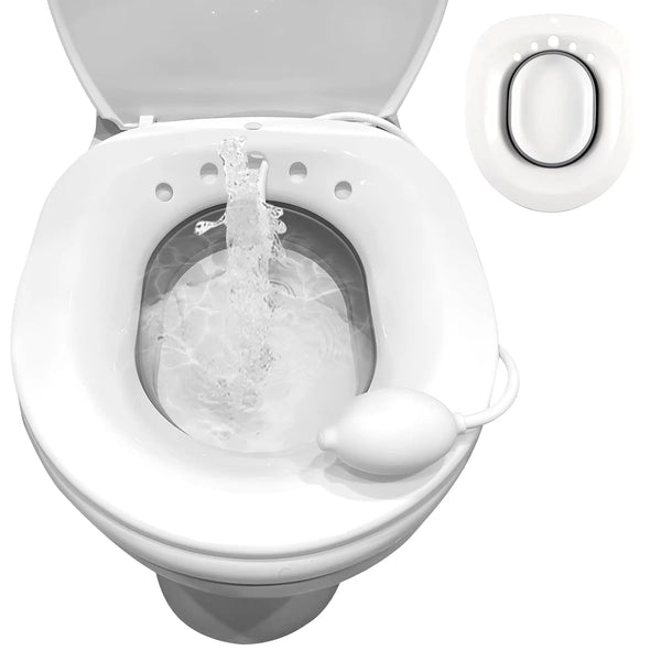 Sitz Bath for Toilet Hemorrhoid Relief, Postpartum Care & Personal Hygiene