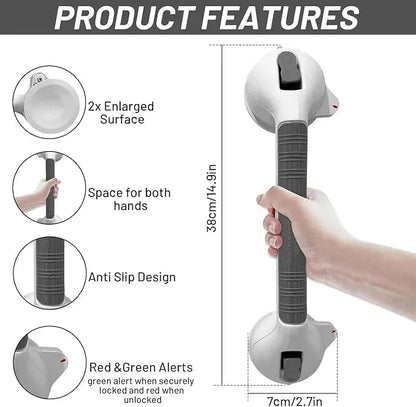 40cm Super Suction Heavy Duty Grab Rails EldyCare