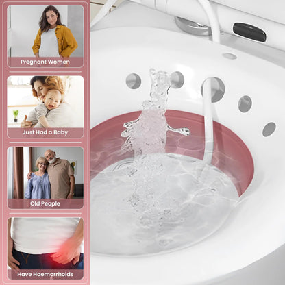 Sitz Bath for Toilet - Hemorrhoid Relief, Postpartum Care & Personal Hygiene Joey&Viggy