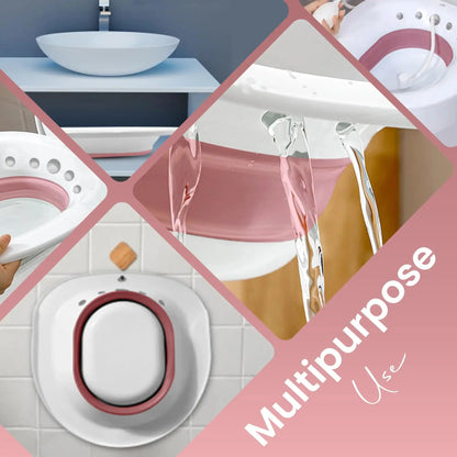 Sitz Bath for Toilet - Hemorrhoid Relief, Postpartum Care & Personal Hygiene Joey&Viggy