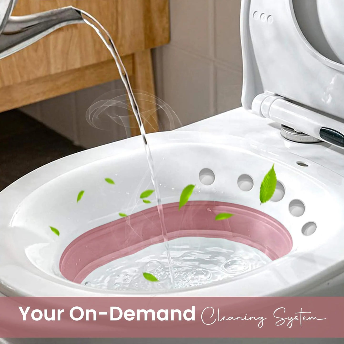 Sitz Bath for Toilet - Hemorrhoid Relief, Postpartum Care & Personal Hygiene Joey&Viggy