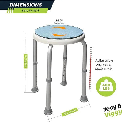 Elderly Essentials 360 Degree Rotating Shower Stool EldyCare