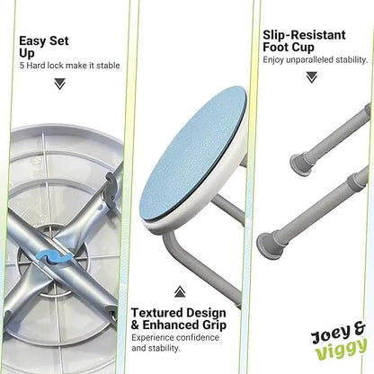 Elderly Essentials 360 Degree Rotating Shower Stool EldyCare