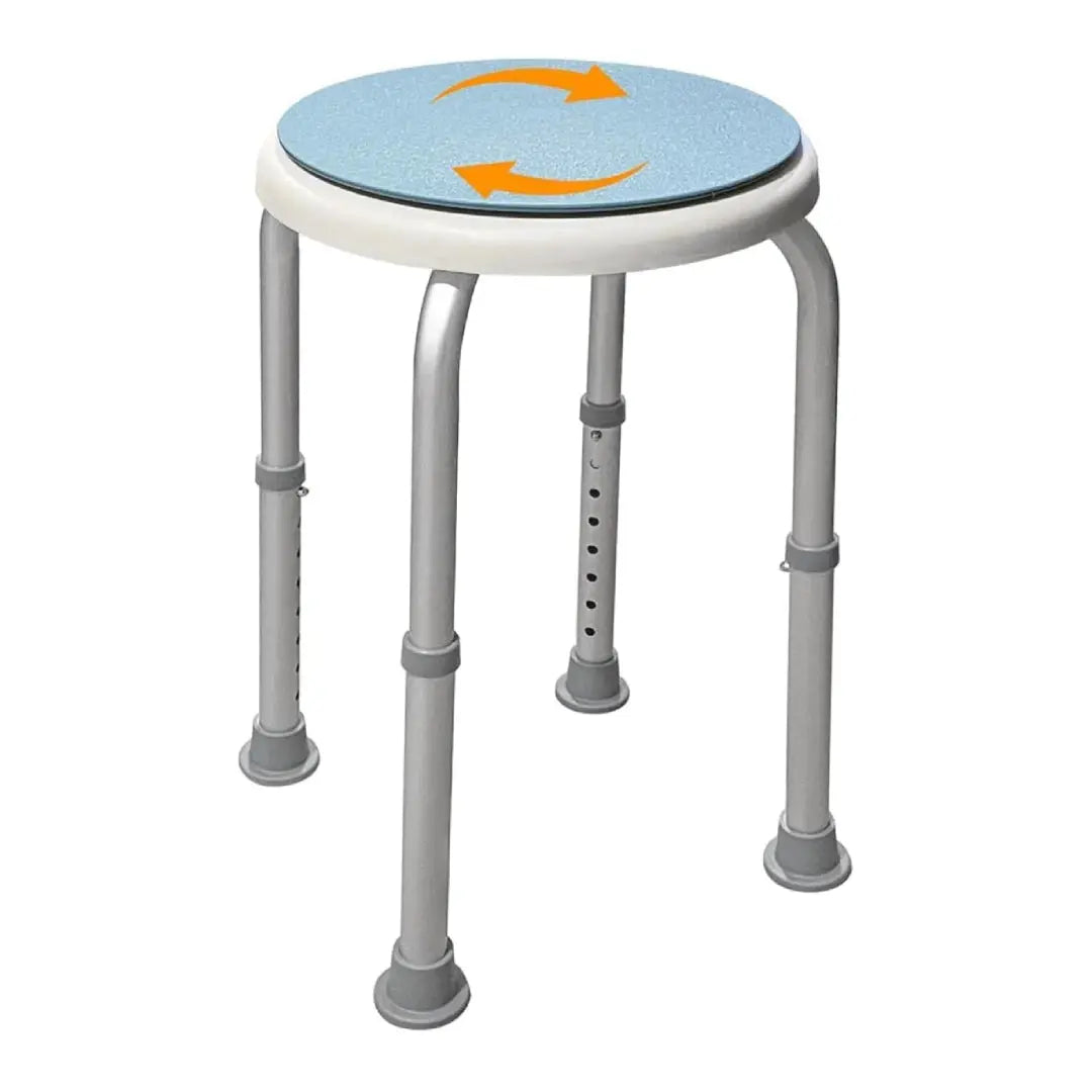 shower stool to sit on in shower round swivel bathroom bath seat for elderly senior